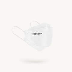 evolvetogether��mount fuji - 5 kids white KN95 masks